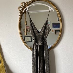 Sparkling party jump suit